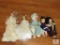 Lot 5 Vintage Collector Dolls