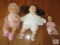 Lot 3 Vintage assorted Baby Dolls