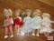 Lot 4 Assorted Vintage Baby Dolls