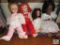 Shelf Lot of assorted vintage Baby Dolls