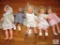 Lot of 5 Large Vintage Baby Dolls