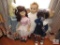 Lot of 5 Large Vintage Baby Dolls