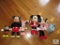 Lot of Vintage Mickey Mouse & Minnie Mouse Dolls