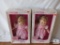 Lot 2 Softee Love Huggable Soft Baby Dolls Cries Ma-Ma Approximately 20