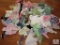 Large lot baby doll clothes assorted sizes and styles.
