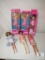 Lot Assorted Vintage Barbie Dolls 3 in original boxes