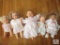 Lot 5 Assorted Vintage Baby Dolls