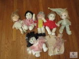 Lot 6 Assorted Vintage Baby Dolls