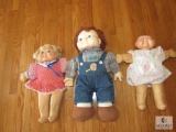 Lot 3 Assorted Vintage Baby Dolls