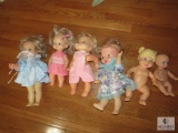 Lot of 6 Assorted Baby Dolls