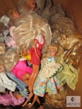 Large Lot Assorted Barbie Dolls Various Styles