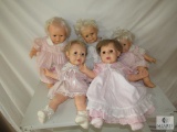 Lot 5 Assorted Hasbro Baby Dolls each approximately 17