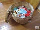 Large lot baby doll clothes & accessories assorted sizes and styles.