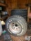 Shed contents Tires, Breaker Boxes, Vintage Cash Register, +