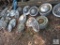 Large lot Vintage Hubcaps Mustang, Chevrolet, Lincoln, Plymouth +