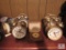 Large Lot of Vintage Alarm Clocks, Some Travel Clocks