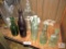 Lot Antique Rare Glass Bottles includes EP Shaw Wakefield