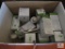 Box lot of Niagara Light Bulbs, Scissors, and Spoon/Can Opener