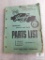 1951 Henry J 513 & 514 Chasis and Body Parts List