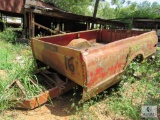 Chevrolet Truck Bed turned into Trailer for Parts or scrap