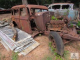 Coupe Rat rod frame old car for Parts or scrap