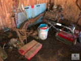 Corner Lot Motor, Push Mower, Parts, Gas Tank +