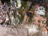 Lot Car Parts Engine Blocks, Carburetor, +