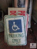 Lot Road / Parking Signs