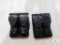 2 new Hunter leather double mag pouches fits Beretta, Glock, Ruger and similar