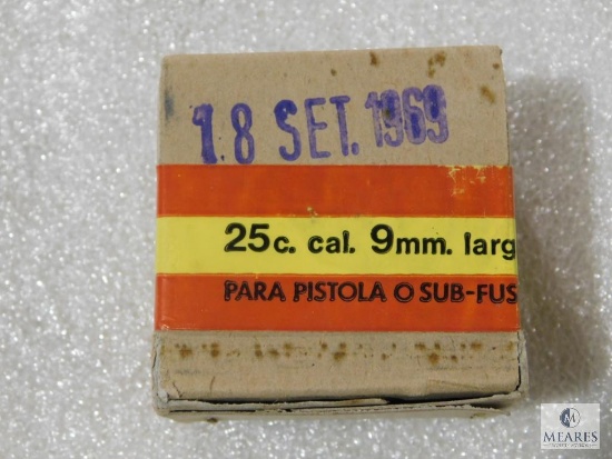 Rare 50 pounds 9mm LARGO ammo
