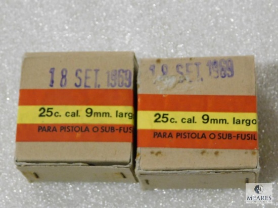 Rare 50 rounds 9mm LARGO ammo