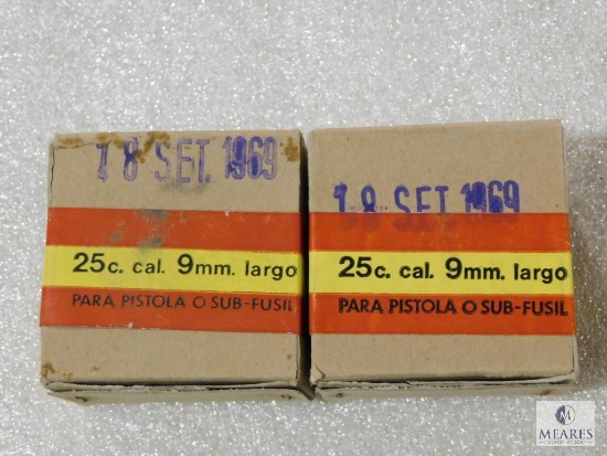 Rare 50 rounds 9mm LARGO ammo