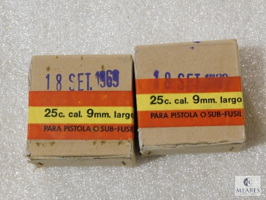 Rare 50 rounds 9mm LARGO ammo