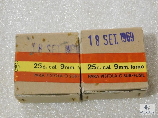 Rare 50 rounds 9mm LARGO ammo