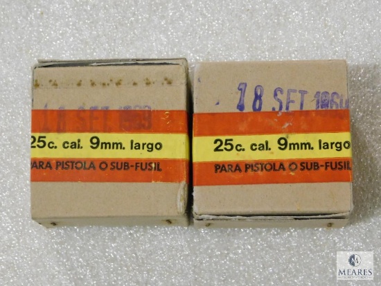 Rare 50 rounds 9mm LARGO ammo