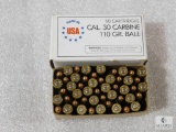 50 rounds 30 carbine ammo