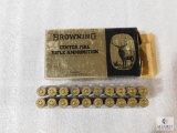 20 rounds Vintage Browning 7 mm Remington Magnum ammo 150 grain