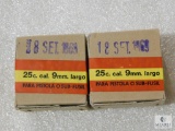 Rare 50 rounds 9mm LARGO ammo