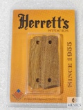 New Herrett's 1911 officers wood grips
