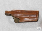 Leather thumb break holster fits Colt 1911 full size