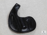 3 slot leather pancake holster fits 4