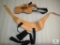 New Hunter suede lined leather shoulder holster fits revolvers up to 4