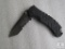 New U.S. Army spring assist tactical folder with belt clip