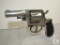 Clement Arms British Bulldog nickel revolver chambered in .44 short rimfire