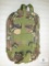 New camo molle rucksack with multiple pockets