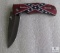 New spring assist Southern Heritage Confederate folder with belt clip