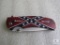New spring assist Southern Heritage Confederate folder with belt clip