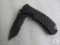 New U.S. Army spring assist tactical folder with belt clip