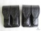 2 new Hunter leather double mag pouches, fits Colt 1911, clones and single stack mags