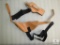 New Hunter suede lined leather shoulder holster, fits revolvers up to 4